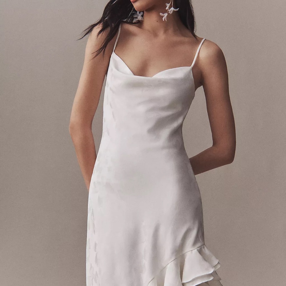 BHLDN Anthropologie White dress